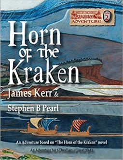 Horn of the Kraken gaming module - RPG module, gaming module, Norse, historical fantasy adventure